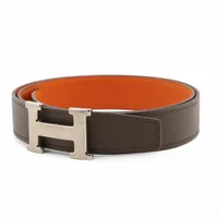 エルメス メドール コリエドシアン 〇Z ベルト 70 レザー