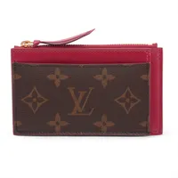 ヴィトン モノグラム ポルトモネシリング M60025 ブラウン