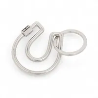 エルメス ヴィンテージ キーリング 925 シルバー エトセトラ チェーン