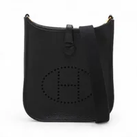 エルメス エヴリン16 TPM アマゾン トリヨンクレマンス ブラック ゴールド金具 Y:2020年