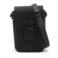 ヴィトン トリヨンモノグラム Sロック ヴェルティカル ウエアラブル ウォレット M81524 ブラック RFID反応あり