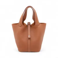 エルメス ピコタンロック18 PM トリヨンクレマンス ゴールド シルバー金具 K:2025年