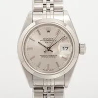 ユンハンス マックスビル クロノスコープ SS AT シルバー文字盤 027