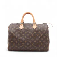 ヴィトン モノグラム スピーディ35 M41524 ブラウン