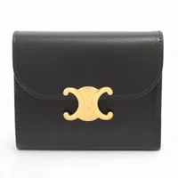 【売約済み】セリーヌ トリオンフ スモール フラップウォレット スモールフラップウォレット トリオンフ / ヌバックカーフスキン