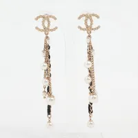 CHANELパールピアス両耳 CHANEL シャネル ピアス A36138 Y02005 レディース ココマーク