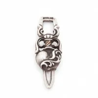 クロムハーツ ダブルドッグ バングル 925 24.2g A3811438｜中古