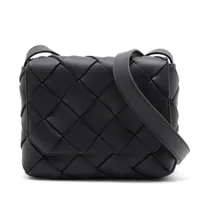 ボッテガヴェネタ イントレチャート ホーボー レザー ショルダーバッグ