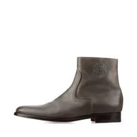 エルメス フレッシュ ナイロン×レザー ショートブーツ 37.5 レディース