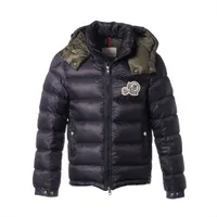 モンクレール BRUEL 19年 ナイロン ダウンジャケット 3 メンズ レッド