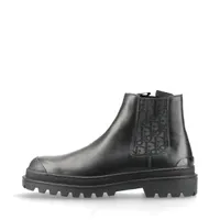 ディオール オブリーク レザー サイドゴアブーツ 43 メンズ ブラック