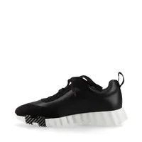 エルメス バウンシング レザー スニーカー EU37 1/2 レディース