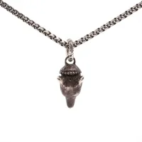 グッチ インターロッキングG アラベスク ネックレス 925 7.0g シルバー