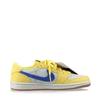 Nike x Travis Scott AIR JORDAN 1 LOW OG SP Leather Sneakers 25.5cm