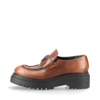 プラダ チョコレート パテントレザー ローファー正規品 プラダ チョコレート パテントレザー ローファー 36.5 レディース