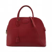 エルメス ボリード35 フィヨルド ナチュラル シルバー金具 □J:2006年