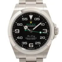 ロレックス エアキング 126900 SS SS AT 黒文字盤 あまりごま1