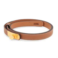 エルメス ケリー W刻印：2024 ベルト サイズ調整可能 ヴォーエプソン