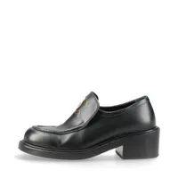 フェラガモ ヴァラ レザー ローファー 6.5 レディース ブラック VIVA