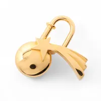 エルメス カデナ ランタン 1991 チャーム GP ゴールド×シルバー