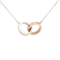 ティファニー 1837インターロッキングサークル ネックレス 925