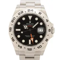 ロレックス エクスプローラーⅡ 216570 SS SS AT 黒文字盤 あまりごま2