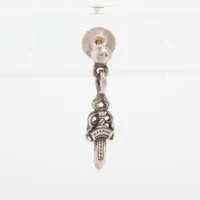 クロムハーツ ハートスタッドピアス ピアス(片耳用) 22k 2.8g