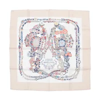 エルメス カレ90 feria de sevilla セビリアの休日 スカーフ シルク