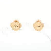 ヴァンクリーフ&アーペル スウィートアルハンブラ オニキス ピアス 750