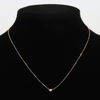 カルティエ ダムール XS ダイヤ ネックレス 750(YG) 2.2g A4023314