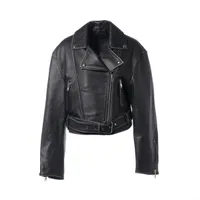 メゾンマルジェラ 20AW レザー ライダースジャケット 36 レディース