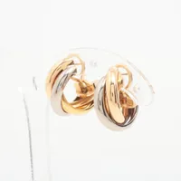 カルティエ トリニティ ピアス 750(YG×PG×WG) 9.3g A4023416｜中古