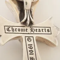 クロムハーツ スモールCHクロス Wベイル ペンダントトップ 925 22.9g