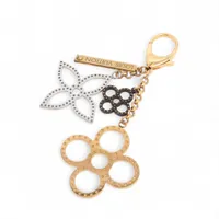 ルイヴィトン M60071 ポルトクレシェンヌ キーホルダー メタル ルイ