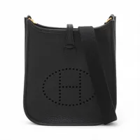 エルメス エヴリン16 TPM アマゾン トリヨンクレマンス ブラック ゴールド金具 W:2024年