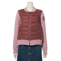 モンクレール MAGLIONE 17年 ウール ダウンジャケット XS レディース