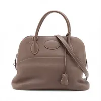 エルメス ボリード31 トリヨンクレマンス エトゥープ シルバー金具 □K:2007年