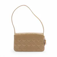 クリスチャンディオール マリスパール レザー×ハラコ ショルダーバッグ