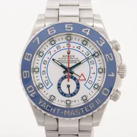 ロレックス ヨットマスターⅡ 116680 SS SS AT 白文字盤
