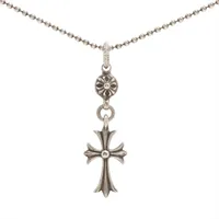 クロムハーツ CHプラス ペンダントトップ レザー×925 22.6g レザー