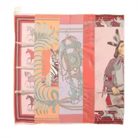 エルメス カレ90 Magic Kelly マジックケリー スカーフ シルク ピンク