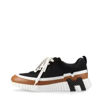 【美品】エルメス スニーカー 37 約23.5cm ムートン レザー デア ロゴ 美品】エルメス スニーカー 37 約23.5cm ムートン レザー デア