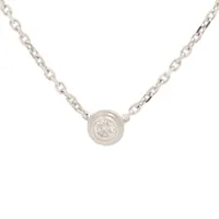 カルティエ ダムール XS ダイヤ ネックレス 750(PG) 2.1g YZ064624