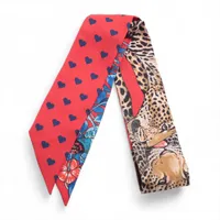 エルメス ツイリードール LES CLES 鍵 スカーフ シルク レッド