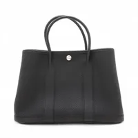 エルメス ガーデンパーティ30 TPM ネゴンダ ブラック シルバー金具 B:2023年