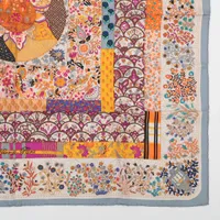 エルメス カレ90 Pique Fleuri de Provence プロヴァンスの花刺繍