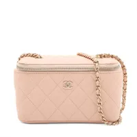 シャネル マトラッセ キャビアスキン チェーンショルダーバッグ