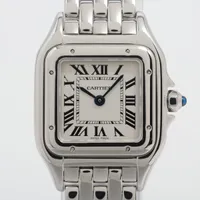 カルティエ パンテール YG QZ シルバー文字盤 あまりごま3 WGPN0038