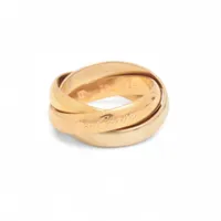 カルティエ トリニティ リング 750(YG×PG×WG) 4.8g 50 A3574921｜中古