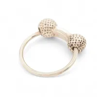 エルメス キーリング SV800 シルバー ヴィンテージ カニ刻印 A3874101